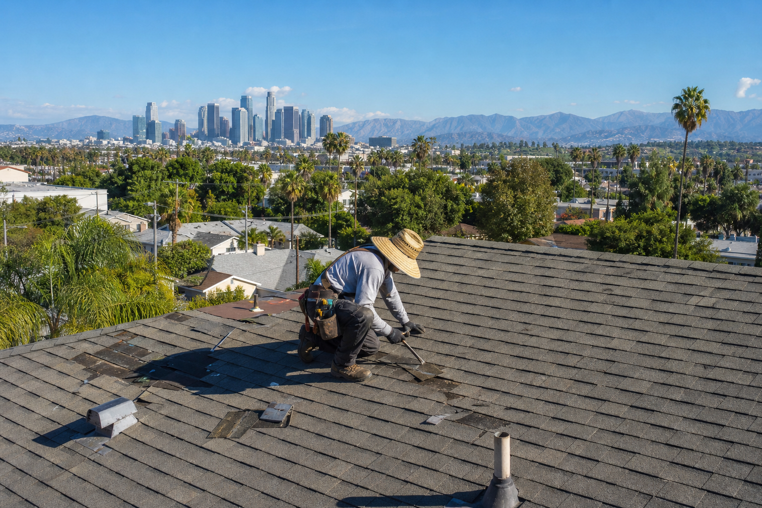 Emergency Roof Repair Near Me: What Los Angeles Homeowners Should Do First